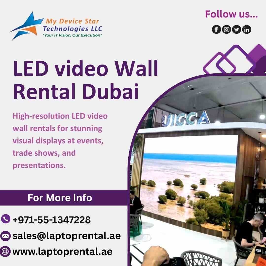 LED Video Walls vs Projectors for Dubai Rentals
